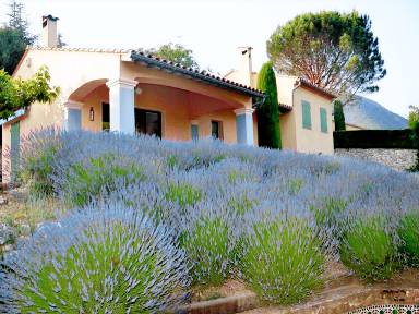 Villa avec terrasse, jardin et piscine privée | Vue montagne