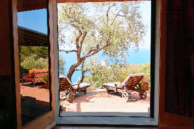 Ferienhaus mit Garten, privatem Pool und Terrasse | Wasserblick