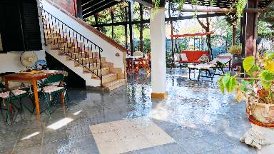 Villa con terrazza, giardino e barbecue