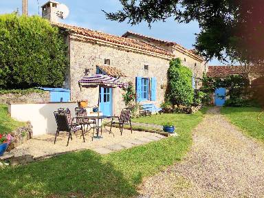 Cottage avec barbecue, piscine privée et terrasse | Vue nature