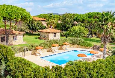 Schöne Wohnung mit Garten, Pool und Terrasse | Gartenblick | Hunde erlaubt