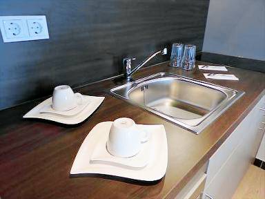 Appartement met hotelvoorzieningen 40 m²