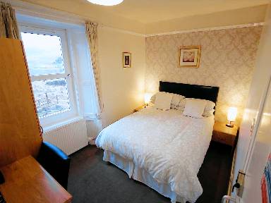 Doppelzimmer-Economy-Ensuite-Blick auf die Landschaft