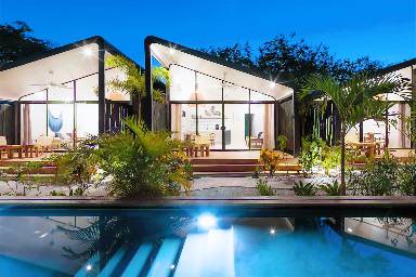Espléndida casa vacacional con terraza, jardín y piscina | Vistas al jardín | Cerca de la playa