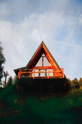 Chalet with garden, terrace & barbeque in Brasov