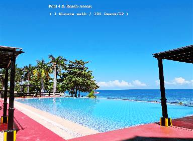 Children-friendly beautiful condo with sauna, pool & BBQ