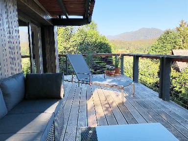 Spacious house with barbecue, garden & sauna | Mountain view