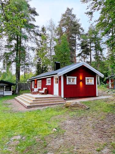 Skidstuga Falun
