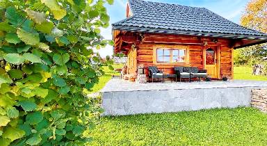 35 m² Domek w stylu alpejskim