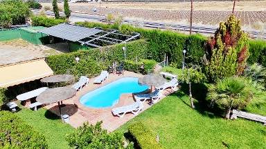 Casa rural con barbacoa, piscina y jardín | Vistas al campo de golf