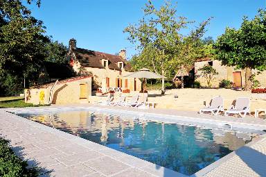 Cottage adapté aux familles avec barbecue, jardin et piscine privée | Vue nature