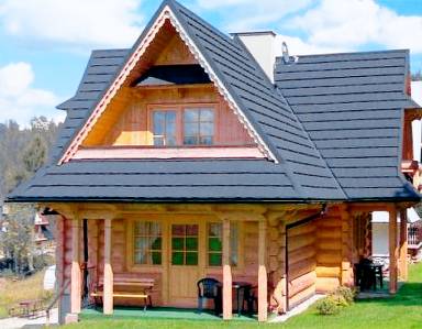 60 m² Domek w stylu alpejskim