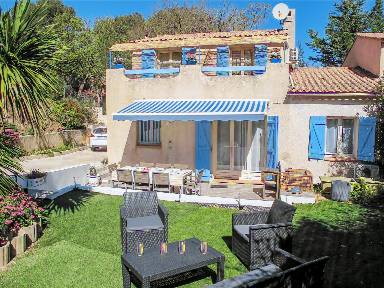 Ferienhaus mit eingezäuntem Garten für 8 Gäste mit Hund in Six-Fours-les-Plages, Provence-Alpes-Côte d'Azur