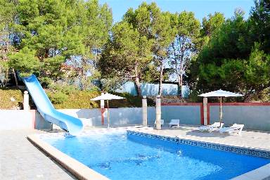 Villa avec piscine privée, terrasse et barbecue | Vue montagne