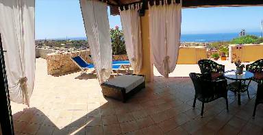 Villa con terrazza e giardino | Vista panoramica