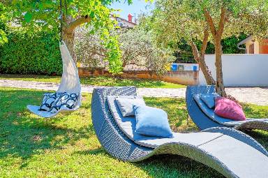 60 qm Ferienhaus für 4 Gäste mit Hund in Medulin, Kroatien