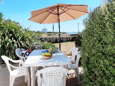 Nichtraucher-Ferienhaus mit Hund in Plozévet, Finistère, Bretagne