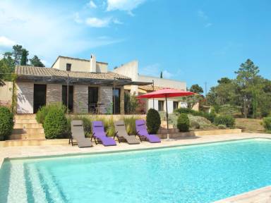 Ferienhaus mit Pool für 9 Gäste mit Hund in La Môle, Provence-Alpes-Côte d'Azur