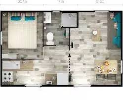 Mobile home with BBQ, garden & patio — photo 3