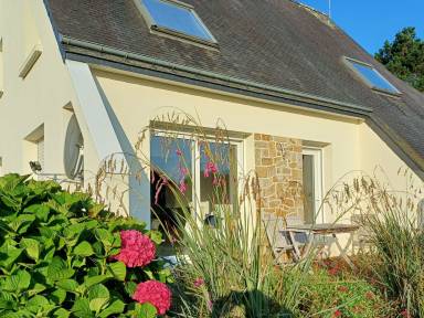 Grosses Ferienhaus mit Hund in Plouha - Frankreich