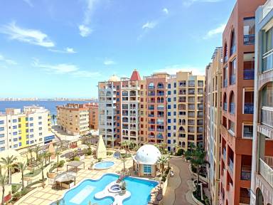 Apartamento vacacional apta para familias con piscina y sauna | En la playa | Acepta mascotas