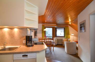 Apartment mit Terrasse, Pool und Whirlpool | Bergblick