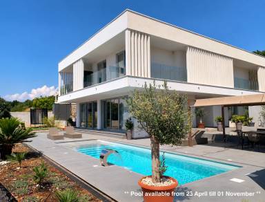 Voll ausgestattete Villa mit Grill, privatem Pool und Terrasse | Meerblick