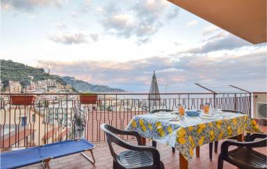 Appartamento con terrazza | Vista sul mare