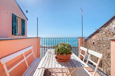 Ferienwohnung Terrasse/Balkon Bonassola