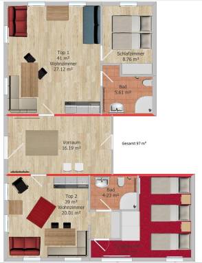 Appartement Holzgau