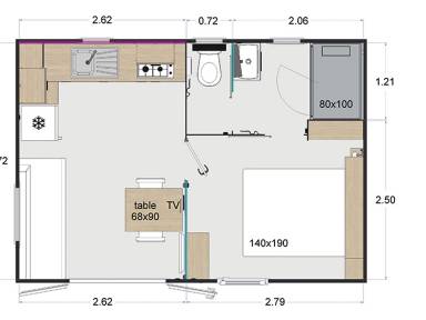 Mobil-home Le Grand-Village-Plage