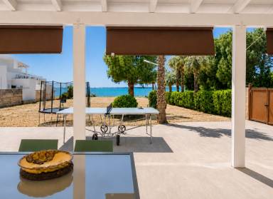 Casa con giardino e barbecue | Vista sul mare
