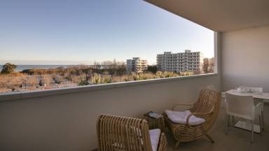 Aparthotel accogliente e familiare con piscina, giardino e terrazza | Vista sul mare | Spiaggia nelle vicinanze | Adatto per il telelavoro | Accetta animali domestici