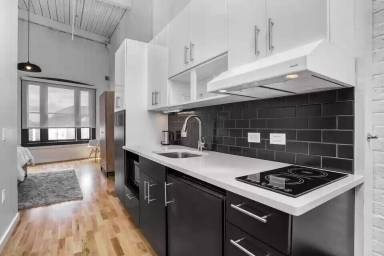 Apartment Kitchen University of Connecticut - Hartford