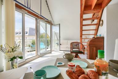 33 qm Ferienwohnung, Haustiere  willkommen, in Erquy, Côtes-d’Armor, Bretagne