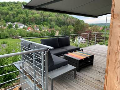 Ferienhaus Terrasse/Balkon Künzelsau
