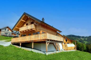 Ferienhaus Balkon Wolfsberg