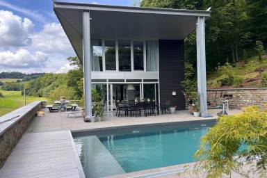 Child-friendly charming villa with garden, barbecue & private pool | Perfect for remote work | Pets are welcome