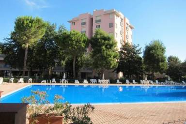 Wohnung mit Pool und Terrasse | Strand in der Nähe | Hunde erlaubt