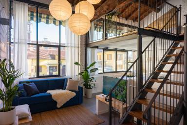 Modern and cozy Loft in Lomazzo, between Como Lake and Milan