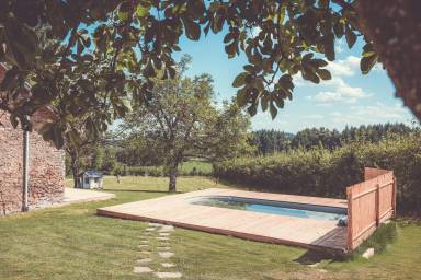 Holiday home with garden, terrace & barbecue
