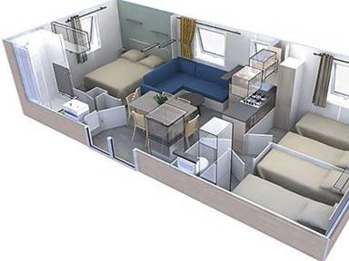 Mobil-home Mialet