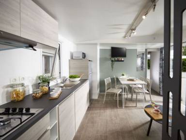 Mobil-home 35 m²