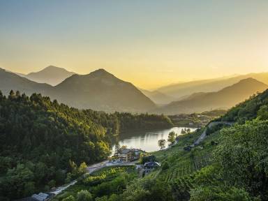 Ferienwohnung für 4 Gäste mit Hund in Fersen im Suganertal, Trentino-Südtirol
