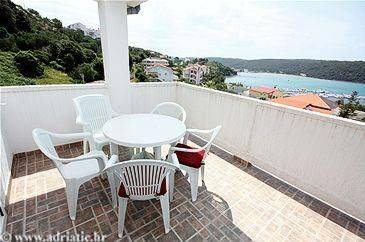 Apartment with terrace | Sea view in Rab