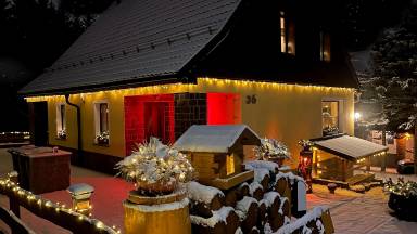 Tolles Ferienhaus in Kurort Oberwiesenthal mit Garten und Grill