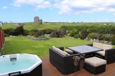 Ferienhaus Balkon Doolin