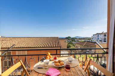 Bellissimo appartamento con giardino, terrazza e barbecue | Vista sulla spiaggia | Sono ammessi animali domestici