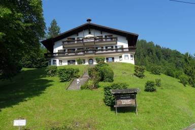 Wohnung in Oberaudorf mit Sauna und Garten und Rundblick