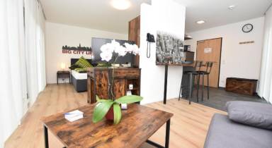 35 m² Serviced apartment